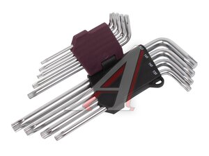 Набор ключей TORX T10-Т50 Г-образных 9 предметов THORVIK TK9S