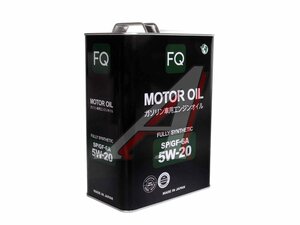 Масло моторное FQ FULLY SYNTHETIC SP/GF-6A 5W20 4л 4580041492027, FQ 5W20