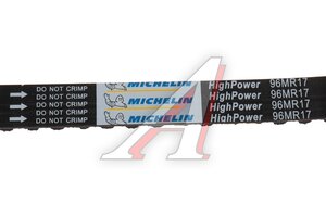 Ремень ГРМ RENAULT Clio 2,Megane,Kangoo,Logan (1.4/1.6) (95-) MICHELIN 96MR17, 1987949437