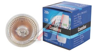 Лампа MR-16 12V 20W галоген. CAMELION MR-16-20