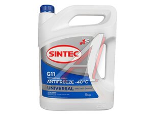 Антифриз синий SINTEC G11 5кг 990552, SINTEC