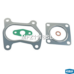 Прокладка MAZDA 323 (91-) турбокомпрессора (комплект) KRAUF MFZ1118SL, B6F4-14-293