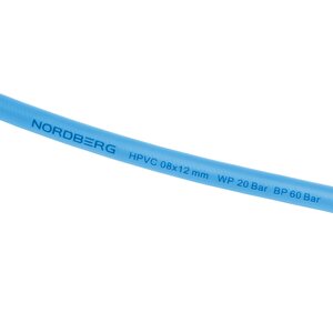 Шланг воздушный PVC 8х12мм 15м на катушке NORDBERG HR0815HPVC