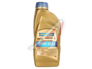Масло моторное RAVENOL ECS 0W20 1л 1111102-001-01-999, RAVENOL 0W20