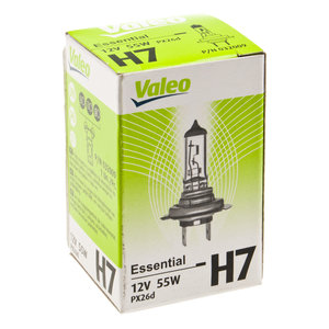 Лампа 12V H7 55W PX26d (1шт.) Essential VALEO 032009, 32009, АКГ 12-55 (Н7)