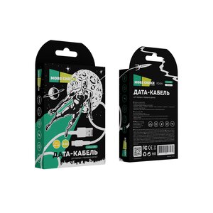 Кабель micro USB 2A 1м MORE CHOICE K14m 1м White