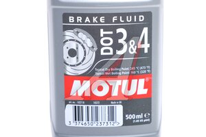 Жидкость тормозная DOT-4 500мл MOTUL 102718, MOTUL DOT-4/102718/113458/113459