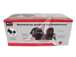 Вентилятор в салон 12V двойной на платформе AVS A85996S, 8098