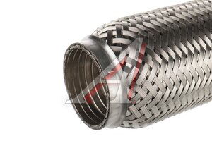 Гофра глушителя 50x200 в оплетке interlock (класс CBD-A) нержавеющая сталь CBD CBD330.007, CBD311.020/G50200/50/200