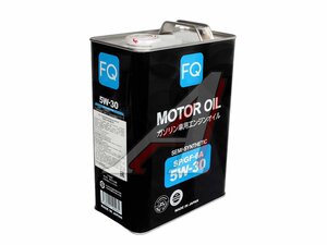 Масло моторное FQ SEMI-SYNTHETIC SP/GF-6A 5W30 4л 4580041491082, FQ 5W30