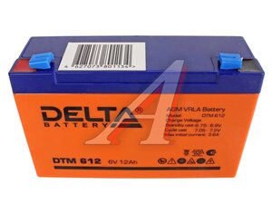 Аккумулятор DELTA 12А/ч 3СТ12 DTM612