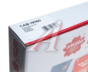 Фильтр воздушный салона FORD Focus 2 (04-) VOLVO C30,S40 антибактериальный SAKURA CAB19160, LAK293, 1354953
