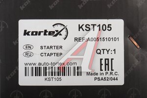 Стартер MERCEDES C (W204) KORTEX KST105