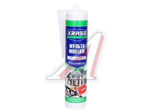 Клей-герметик белый KRASS MS-полимер 280мл KRASS 9591366, KRASS