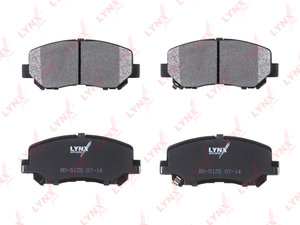 Колодки тормозные MAZDA CX-5 (11-) передние (4шт.) LYNX BD5125, GDB3562, K0Y1-33-28ZA