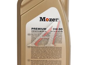 Масло моторное MOZER Premium 5W30 SN/CF 1л 4636939, MOZER 5W30