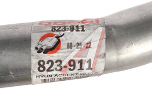 Труба приемная глушителя HYUNDAI Accent (1.5) DOHS (под датчик кисл.) BOSAL 823-911, 28610-25000