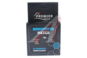 Леска MONOPOWER MATCH 0,35mm/100m Blue Nylon 902223, PR-MM-B-035-100