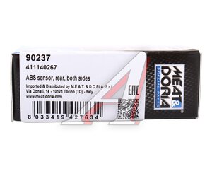 Датчик АБС VOLVO S80 (06-) колеса заднего MEAT&DORIA 90237, 30736634