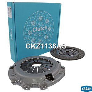 Сцепление HYUNDAI Porter в сборе (диск + корзина) KRAUF CKZ1138AS, 828005, 41100-4B077/41300-4A000/41412-49670