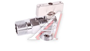 Кран шаровый угловой 1/2"х3/4" BUGATTI 8830002