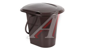 Ведро-туалет со съемным горшком 17л М3051