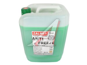 Антифриз зеленыйZALMER ZR4000 G11 10кг ZR40G010, ZALMER