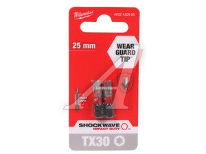 Насадка SHOCKWAVE TX30 25мм (2шт) MILWAUKEE 4932430885