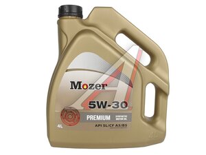 Масло моторное MOZER PREMIUM 5W30 A5/B5 синт.4л 4635390, MOZER 5W30