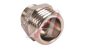 Ниппель-переходник 1/2" 3/8" никель VTr.580.N.0403