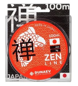 Леска DUNAEV ZEN Line 100m 0.11мм 934787, 100-0.11