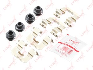 Комплект TOYOTA Camry (09-) LEXUS E250 (12-) монтажный колодок тормозных передних LYNX BC8448, PFK687