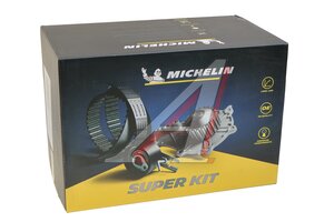 Комплект ГРМ FIAT Doblo,Grande Punto,Panda с роликом и водяным насосом MICHELIN FMW10627