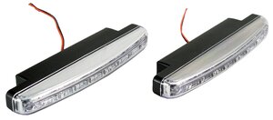 Огни ходовые дневного света 12V комплект ВЫМПЕЛ DRL-L8, W-DRL-L8