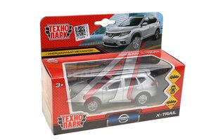 Модель автомобиля NISSAN X-TRAIL металлическая ТЕХНОПАРК X-TRAIL-SL (72)