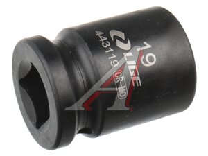 Головка торцевая 1/2" 19мм ударная L=38мм LIGE LG-443119