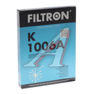 Фильтр воздушный салона VAG угольный FILTRON K1006A, LAK31