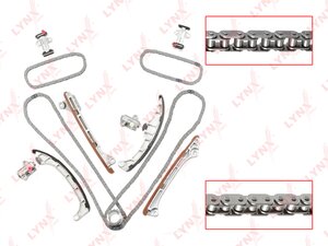 Ремкомплект цепи ГРМ LYNX TK-0073 CAMRY 3.5 06- TK-0073