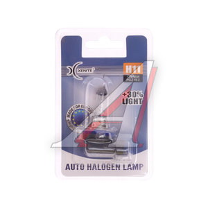 Лампа 12V H11 55W PGJ19-2 +30% 3200К блистер (1шт.) XENITE 1007087, АКГ12-55