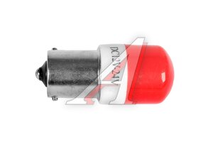 Лампа светодиодная 12/24V 21W стробоскоп красная 801102