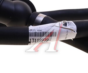 Патрубок OPEL Astra H,Zafira B радиатора нижний OE 13118272, 1337715