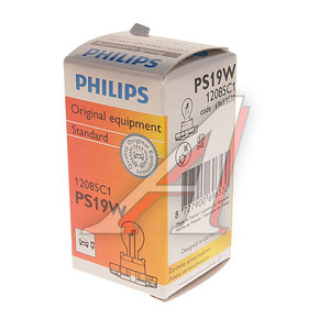 Лампа 12V PS19W PG20-1 PHILIPS 12085C1, P-12085
