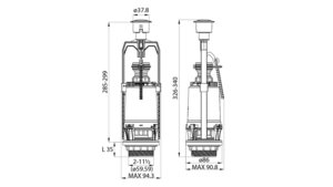 Арматура одноуровневая IDDIS 04 F012400-0004