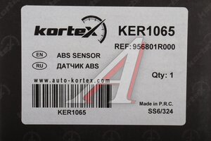 Датчик АБС HYUNDAI Solaris седан колеса заднего левого KORTEX KER1065, ABS12024, 95680-1R000
