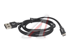 Кабель micro-USB 1м черный CAMYW-A01
