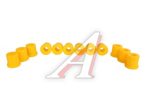 Втулка М-2140 ушка рессоры 12шт к-т.Желтый 408-2912028