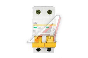 Выключатель автоматический IEK 63А двухполюсной ВА47-29-63А
