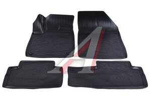 Коврик салона GAC GS3 (24-) полиуретан черный (4 предм.) NORPLAST NPA11-C27-183