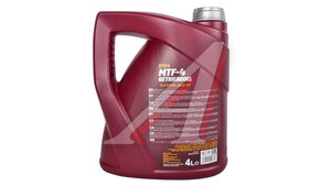 Масло трансмиссионное MANNOL MTF-4 GETRIEBEOEL GL-4 75W80 8104 синт.1л 1943, MANNOL 75W80