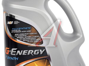 Масло моторное G-ENERGY F SYNTH 5W30 5л 253140462, G-ENERGY 5W30